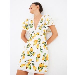 NWOT Farm Rio Mini Cashew Mini Dress